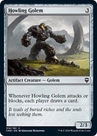 Howling Golem [Commander Legends] MTG Single Magic: The Gathering  | Multizone: Comics And Games
