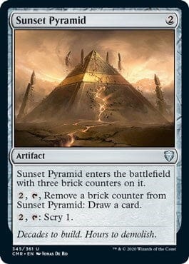 Sunset Pyramid [Commander Legends] MTG Single Magic: The Gathering  | Multizone: Comics And Games