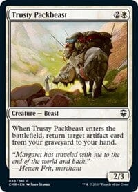 Trusty Packbeast [Commander Legends] MTG Single Magic: The Gathering  | Multizone: Comics And Games