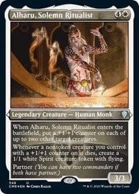Alharu, Solemn Ritualist (Foil Etched) [Commander Legends] MTG Single Magic: The Gathering  | Multizone: Comics And Games