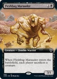 Fleshbag Marauder (Extended Art) [Commander Legends] MTG Single Magic: The Gathering  | Multizone: Comics And Games