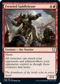 Frenzied Saddlebrute [Commander Legends] MTG Single Magic: The Gathering  | Multizone: Comics And Games