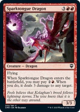 Sparktongue Dragon [Commander Legends] MTG Single Magic: The Gathering  | Multizone: Comics And Games