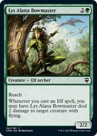 Lys Alana Bowmaster [Commander Legends] MTG Single Magic: The Gathering  | Multizone: Comics And Games