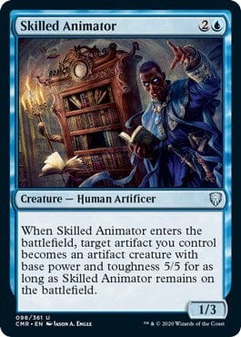 Skilled Animator [Commander Legends] MTG Single Magic: The Gathering  | Multizone: Comics And Games