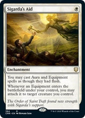 Sigarda's Aid [Commander Legends] MTG Single Magic: The Gathering  | Multizone: Comics And Games