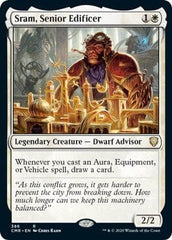 Sram, Senior Edificer [Commander Legends] MTG Single Magic: The Gathering  | Multizone: Comics And Games