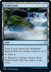 Vivid Creek [Commander Legends] MTG Single Magic: The Gathering  | Multizone: Comics And Games