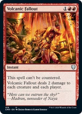 Volcanic Fallout [Commander Legends] MTG Single Magic: The Gathering  | Multizone: Comics And Games