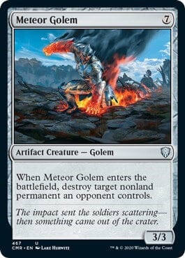 Meteor Golem (467) [Commander Legends] MTG Single Magic: The Gathering  | Multizone: Comics And Games
