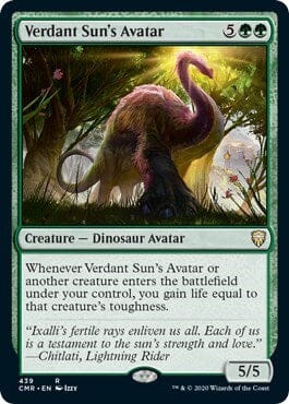 Verdant Sun's Avatar [Commander Legends] MTG Single Magic: The Gathering  | Multizone: Comics And Games
