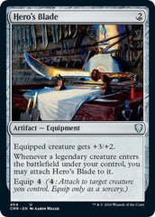 Hero's Blade (464) [Commander Legends] MTG Single Magic: The Gathering  | Multizone: Comics And Games