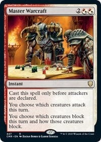 Master Warcraft [Commander Legends] MTG Single Magic: The Gathering  | Multizone: Comics And Games