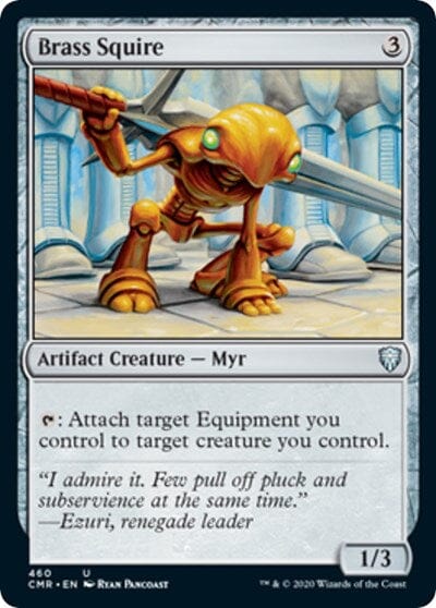 Brass Squire [Commander Legends] MTG Single Magic: The Gathering  | Multizone: Comics And Games