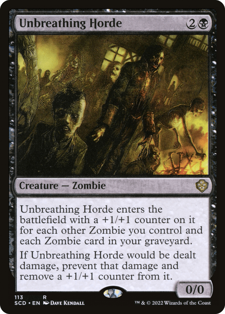 Unbreathing Horde [Starter Commander Decks] MTG Single Magic: The Gathering  | Multizone: Comics And Games