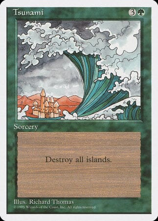 Tsunami [Fourth Edition] MTG Single Magic: The Gathering  | Multizone: Comics And Games