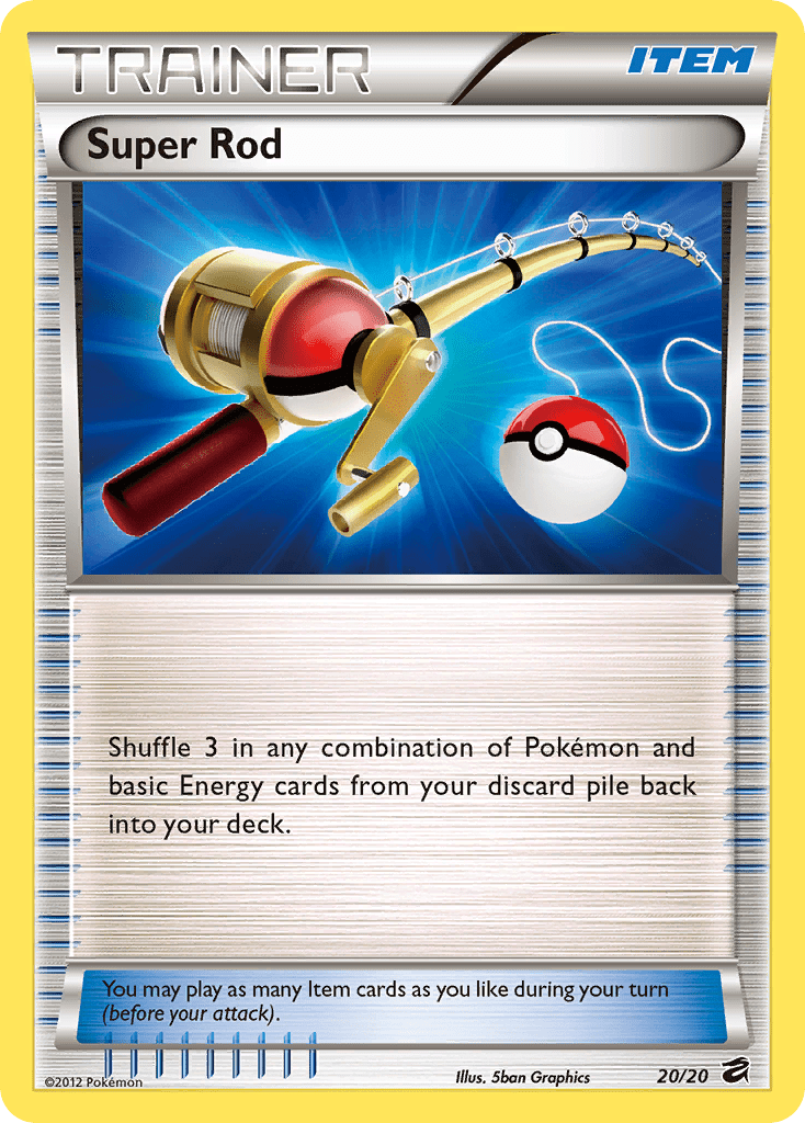 Super Rod (20/20) [Black & White: Dragon Vault] Pokemon Single Pokémon  | Multizone: Comics And Games