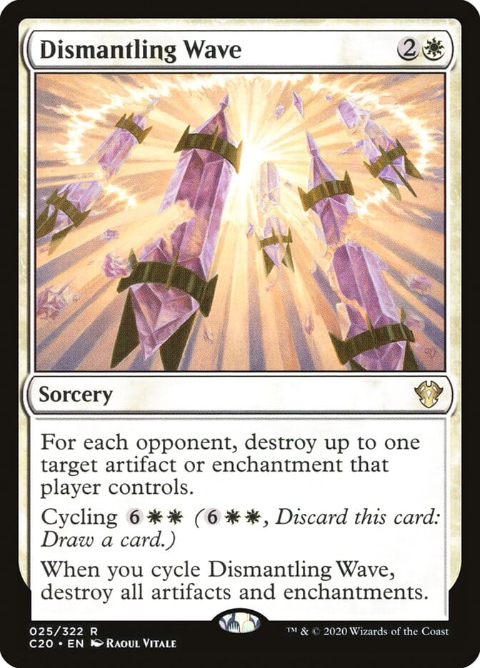 Dismantling Wave [Commander 2020] MTG Single Magic: The Gathering  | Multizone: Comics And Games
