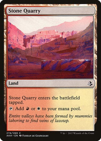 Stone Quarry [Amonkhet] MTG Single Magic: The Gathering  | Multizone: Comics And Games