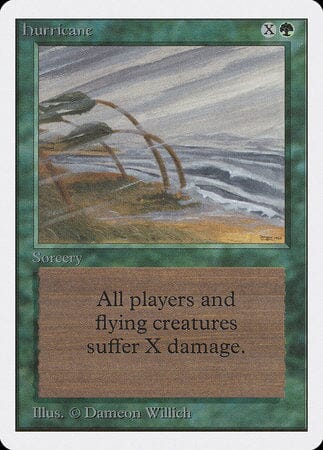 Hurricane [Unlimited Edition] MTG Single Magic: The Gathering  | Multizone: Comics And Games