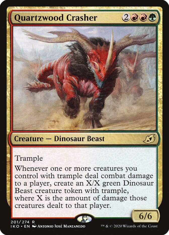 Quartzwood Crasher [Ikoria: Lair of Behemoths] MTG Single Magic: The Gathering  | Multizone: Comics And Games