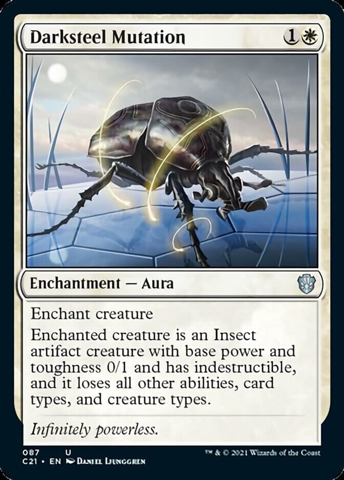 Darksteel Mutation [Commander 2021] MTG Single Magic: The Gathering  | Multizone: Comics And Games