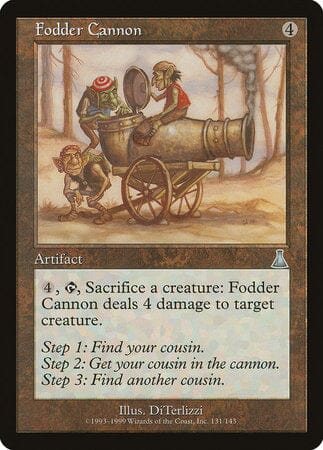 Fodder Cannon [Urza's Destiny] MTG Single Magic: The Gathering  | Multizone: Comics And Games