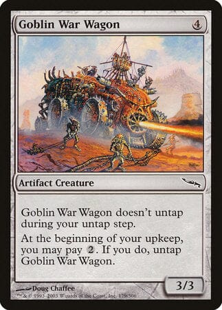 Goblin War Wagon [Mirrodin] MTG Single Magic: The Gathering  | Multizone: Comics And Games