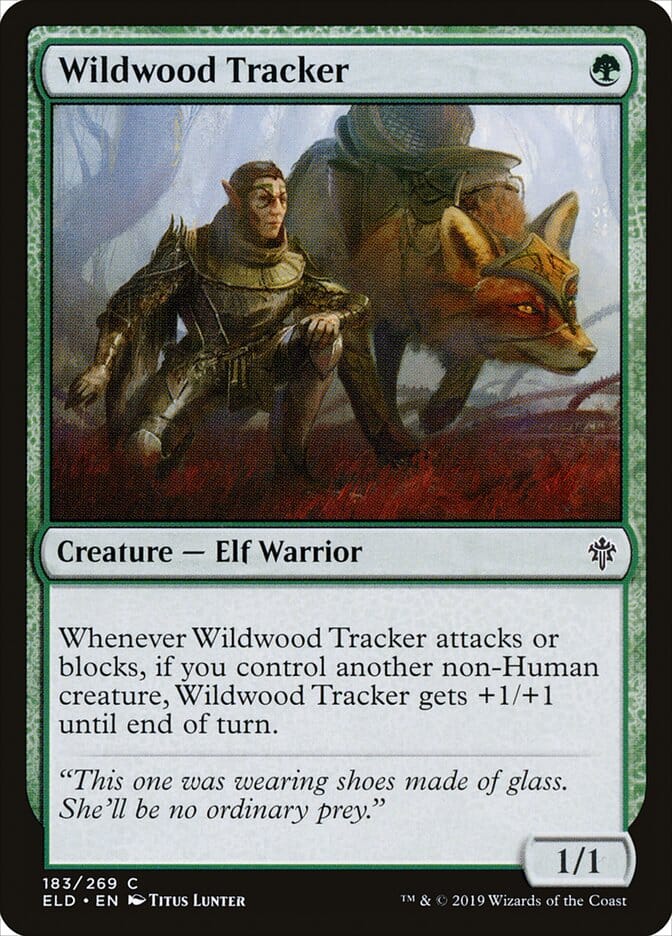 Wildwood Tracker [Throne of Eldraine] MTG Single Magic: The Gathering  | Multizone: Comics And Games