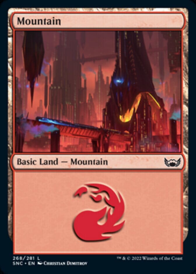 Mountain (268) [Streets of New Capenna] MTG Single Magic: The Gathering  | Multizone: Comics And Games