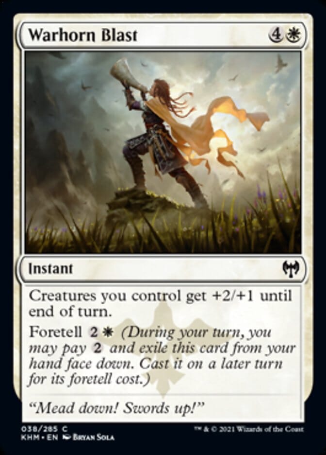 Warhorn Blast [Kaldheim] MTG Single Magic: The Gathering  | Multizone: Comics And Games