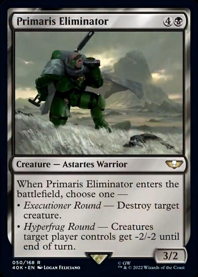 Primaris Eliminator [Universes Beyond: Warhammer 40,000] MTG Single Magic: The Gathering  | Multizone: Comics And Games
