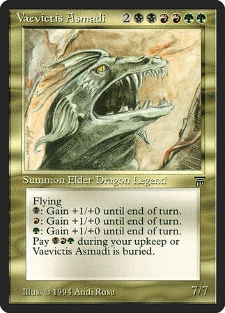 Vaevictis Asmadi [Legends] MTG Single Magic: The Gathering  | Multizone: Comics And Games