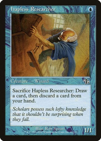 Hapless Researcher [Judgment] MTG Single Magic: The Gathering  | Multizone: Comics And Games