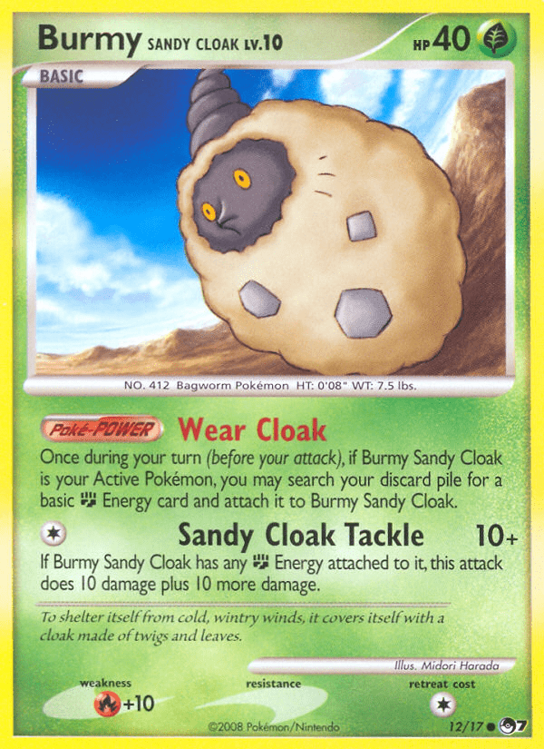 Burmy Sandy Cloak (12/17) [POP Series 7] Pokemon Single Pokémon  | Multizone: Comics And Games
