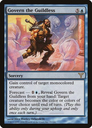 Govern the Guildless [Dissension] MTG Single Magic: The Gathering  | Multizone: Comics And Games