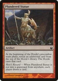 Plundered Statue [Hero's Path Promos] MTG Single Magic: The Gathering  | Multizone: Comics And Games