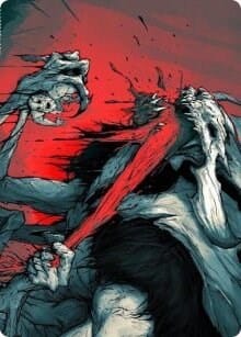 Vorinclex, Monstrous Raider 2 Art Card [Kaldheim: Art Series] MTG Single Magic: The Gathering  | Multizone: Comics And Games