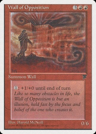 Wall of Opposition [Chronicles] MTG Single Magic: The Gathering  | Multizone: Comics And Games