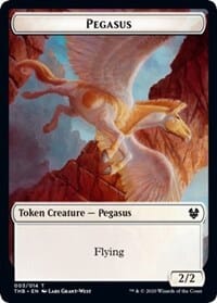 Pegasus // Wall Double-sided Token (Challenger 2021) [Unique and Miscellaneous Promos] MTG Single Magic: The Gathering  | Multizone: Comics And Games