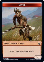 Satyr // Goblin Construct Double-sided Token (Challenger 2021) [Unique and Miscellaneous Promos] MTG Single Magic: The Gathering  | Multizone: Comics And Games