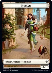 Human // Insect Double-sided Token (Challenger 2021) [Unique and Miscellaneous Promos] MTG Single Magic: The Gathering  | Multizone: Comics And Games