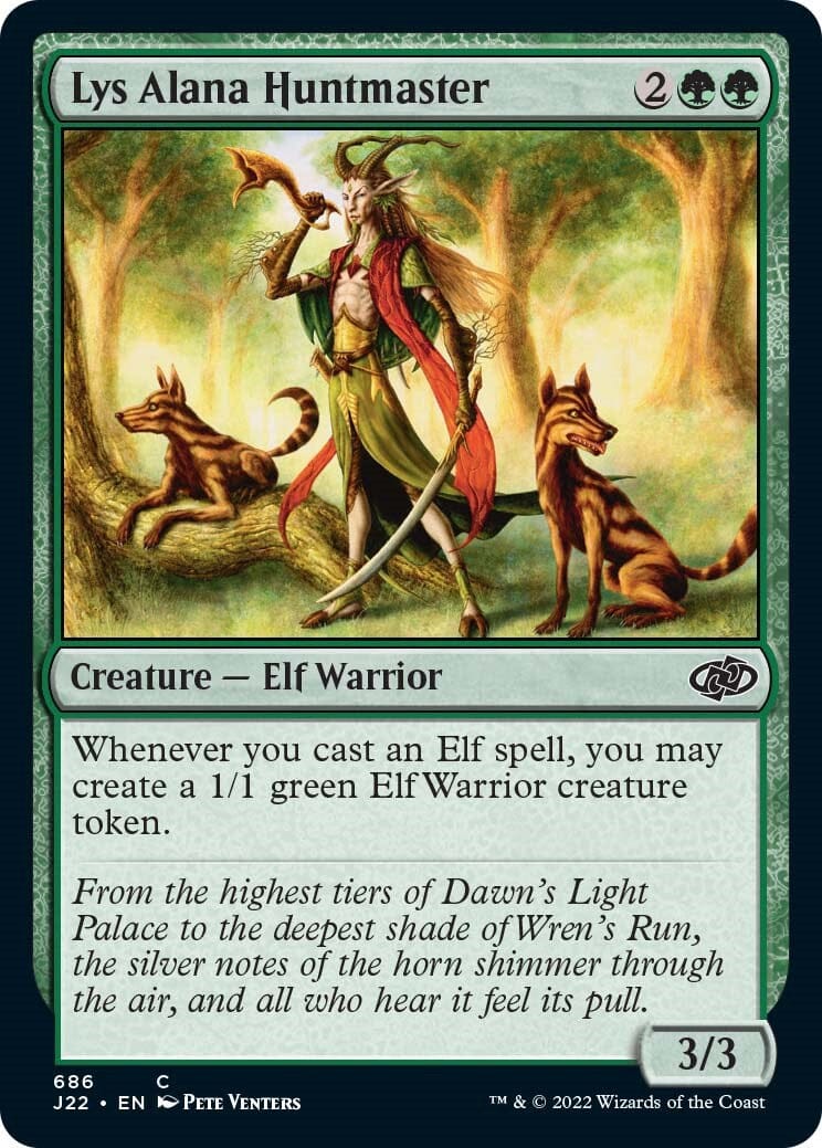 Lys Alana Huntmaster [Jumpstart 2022] MTG Single Magic: The Gathering  | Multizone: Comics And Games
