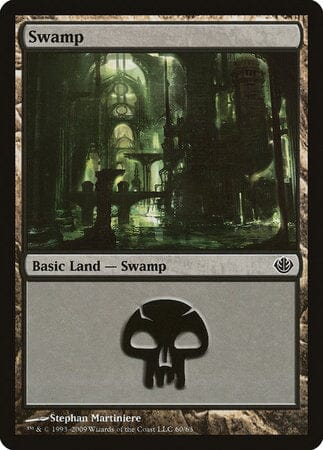 Swamp (60) [Duel Decks: Garruk vs. Liliana] MTG Single Magic: The Gathering  | Multizone: Comics And Games