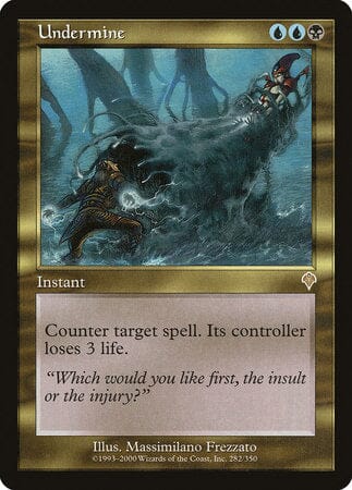 Undermine [Invasion] MTG Single Magic: The Gathering  | Multizone: Comics And Games