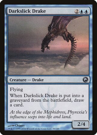 Darkslick Drake [Scars of Mirrodin] MTG Single Magic: The Gathering  | Multizone: Comics And Games