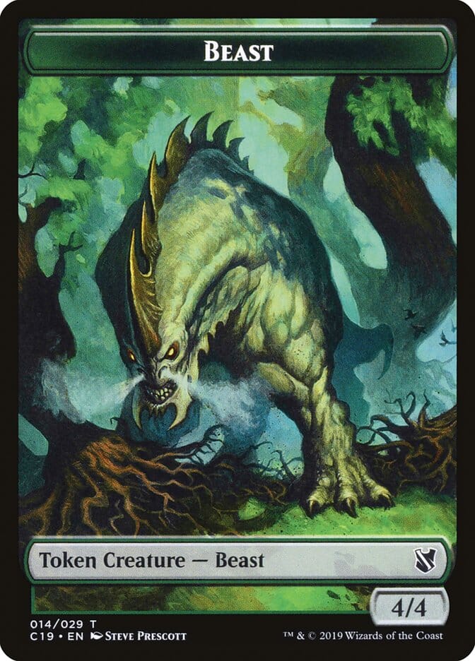 Beast (014/029) [Commander 2019 Tokens] MTG Single Magic: The Gathering  | Multizone: Comics And Games