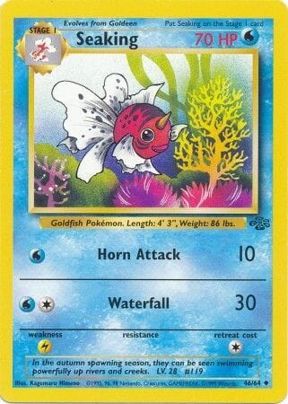 Seaking (46/64) [Jungle Unlimited] Pokemon Single Pokémon  | Multizone: Comics And Games