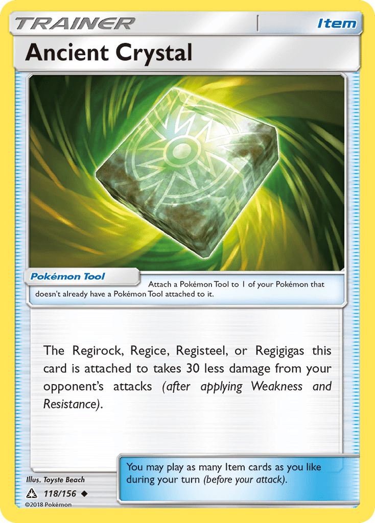 Ancient Crystal (118/156) [Sun & Moon: Ultra Prism] Pokemon Single Pokémon  | Multizone: Comics And Games