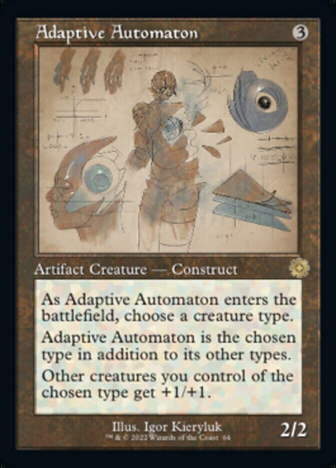 Adaptive Automaton (Retro Schematic) [The Brothers' War Retro Artifacts] MTG Single Magic: The Gathering  | Multizone: Comics And Games